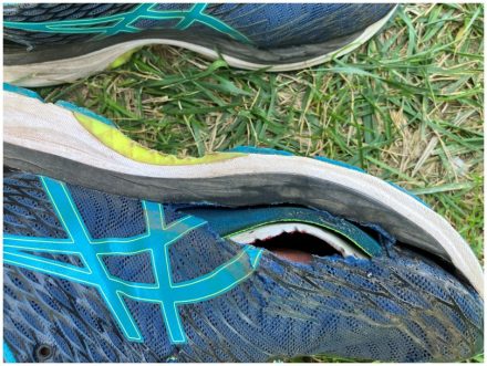 Das Loch im Schuh