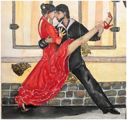 Sie liebt den Tango