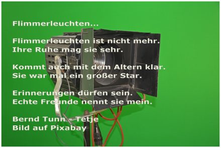Flimmerleuchten...