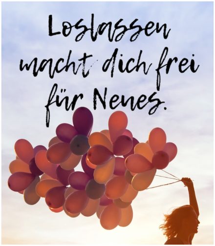 Zeit loszulassen...