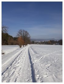 Weiß sehen....