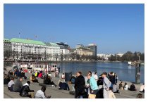 In Hamburg an der Alster