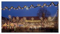 Lichterglanz in den Straßen