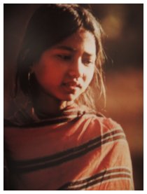 Ein Mädchen aus Nepal