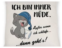 Im Bett ist es so kuschlig