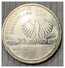 Die Silbermünze