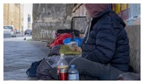 Einsam und obdachlos
