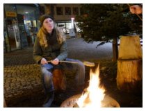 Einsamer Spaziergänger