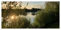 Abends am See