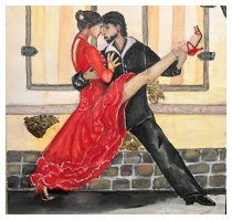 Sie liebt den Tango