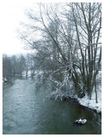 Winter am Fluß 