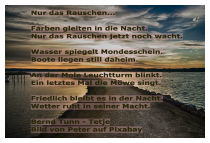 Nur das Rauschen...