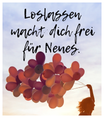 Zeit loszulassen...
